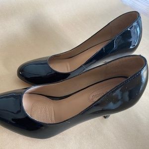 Corso Como New Black Patent Heels